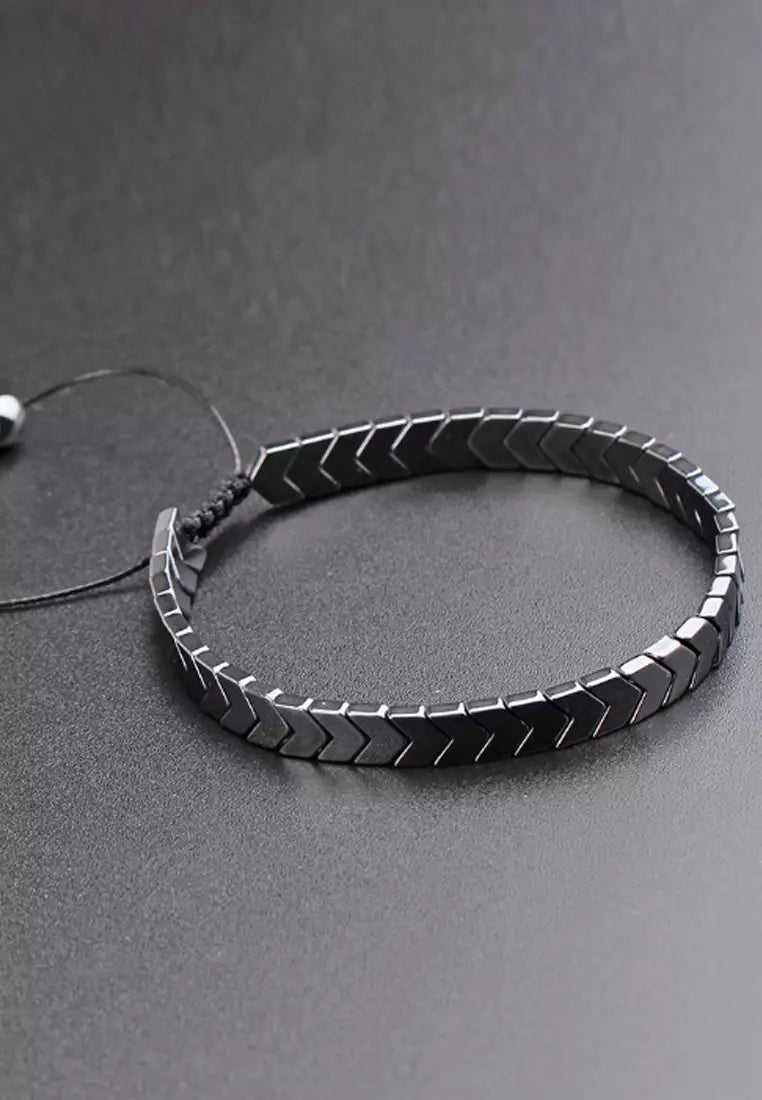Hematite Arrow Bracelet – Strength & Style in One