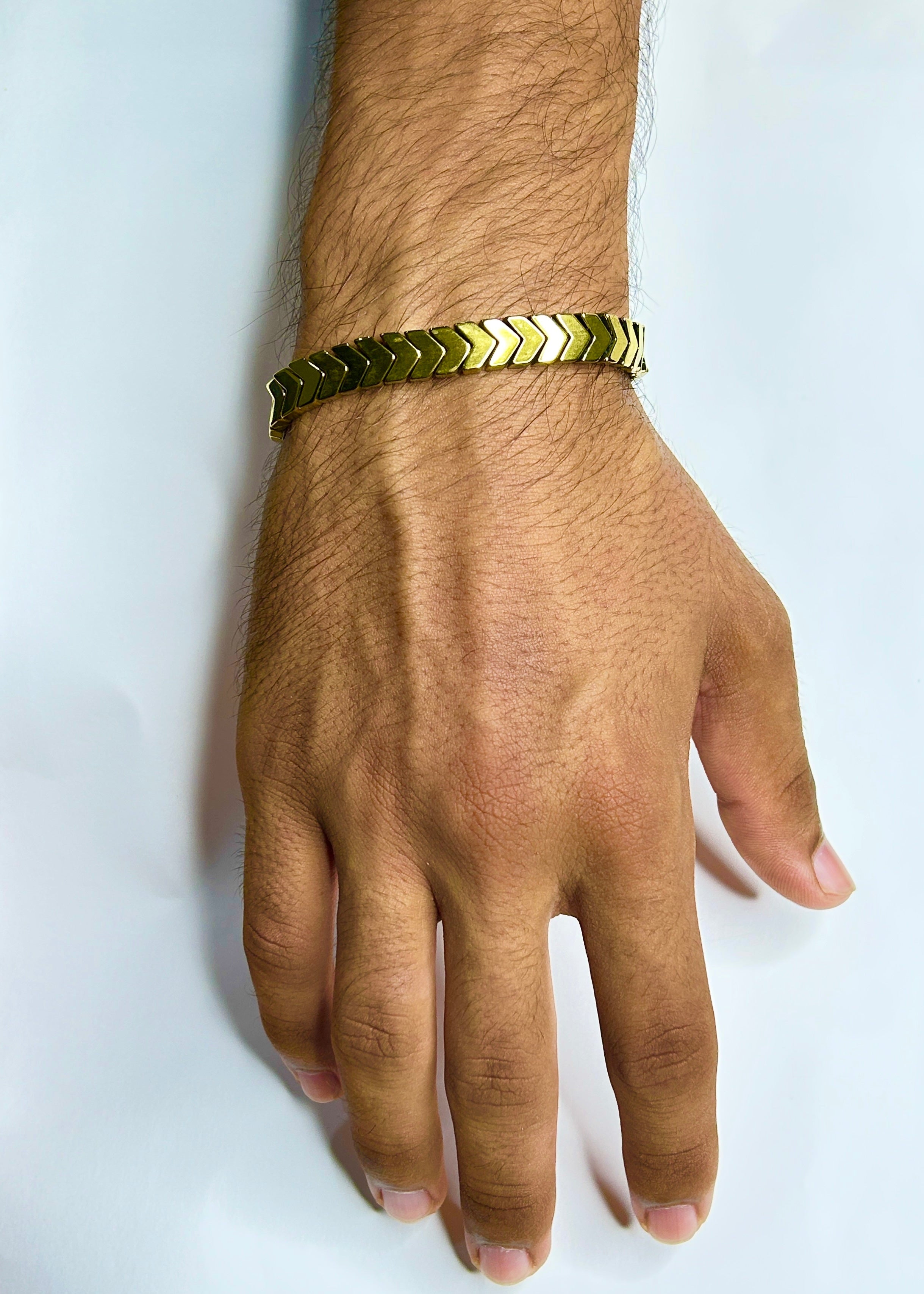 Hematite Arrow Bracelet – Strength & Style in One