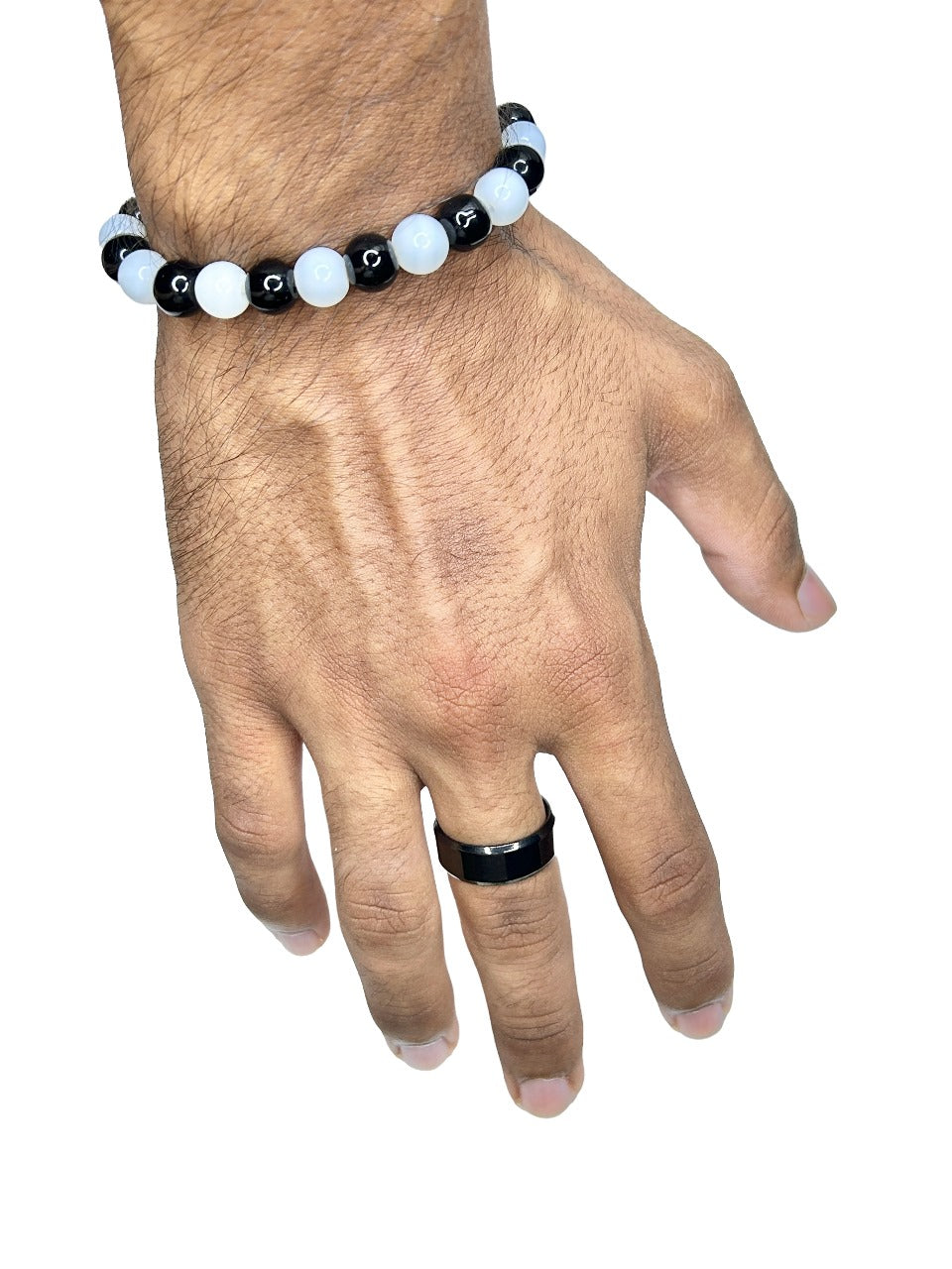 Stone Bead Bracelets-Trio