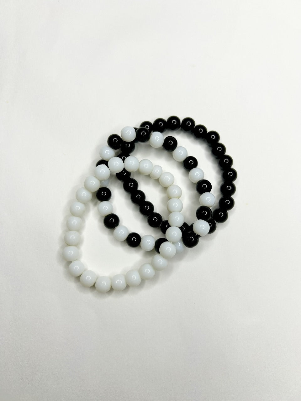 Stone Bead Bracelets-Trio