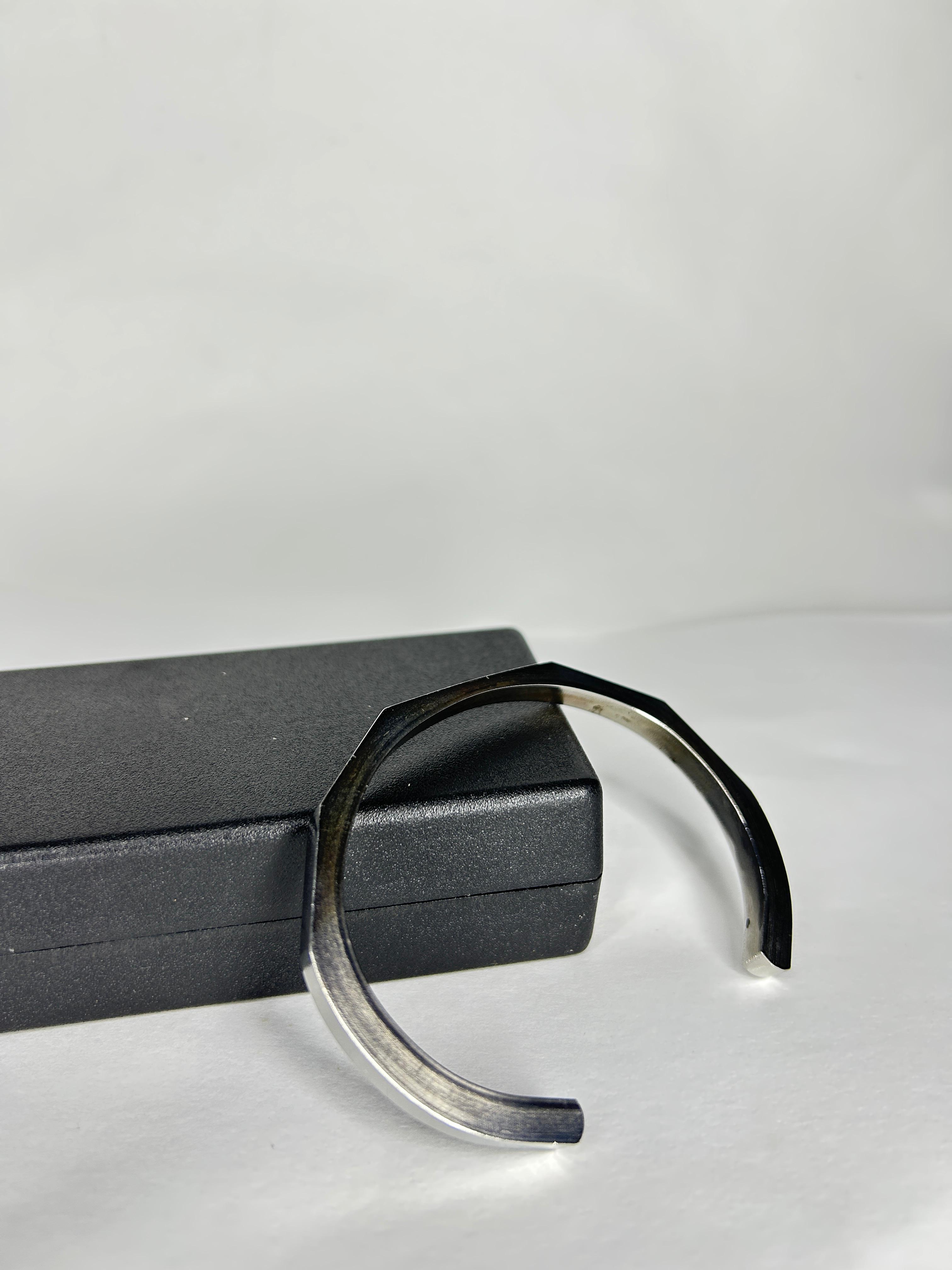 Hexagon Cuff Bracelet - Bold. Minimal. Unstoppable