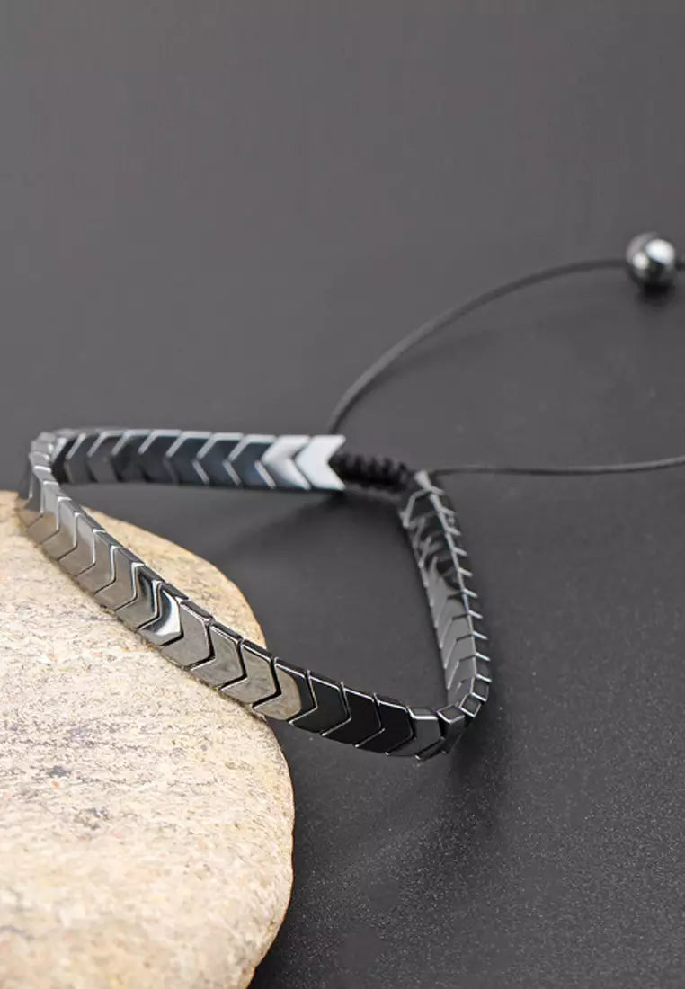 Hematite Arrow Bracelet – Strength & Style in One